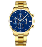 Luxury Watch Man GOLG BLU