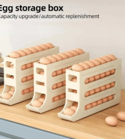 Auto Eggs Rolling Storage Rack Egg Dispenser